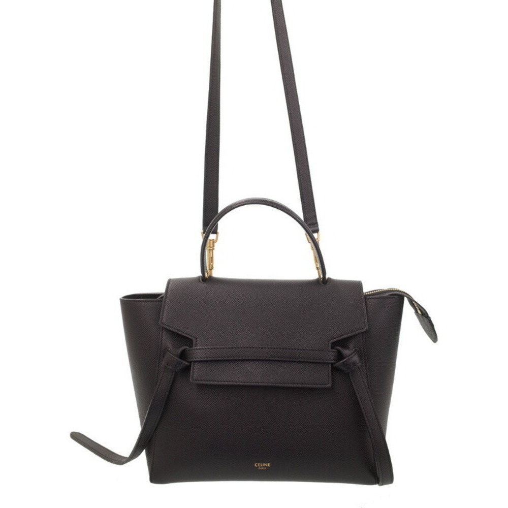 Celine Belt Bag 2way Crossbody Calfskin Leather